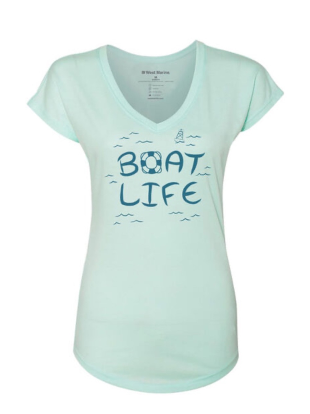 West Marine Women’s Boat Life Shirt size XL - Picture 11 of 12